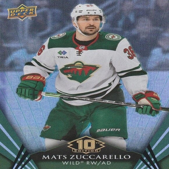 Mats Zuccarello - 2024/2025 Tim Hortons Collector's Series 10th Anniversary Card - Picture 1 of 2